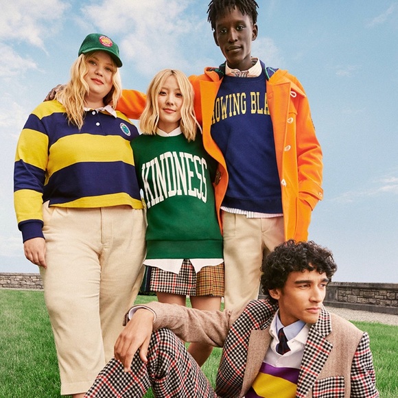 ⌛️expiring⌛️NWT Rowing Blazers x Target Adult 'Kindness' Crewneck Sweatshirt -XS - Picture 8 of 8